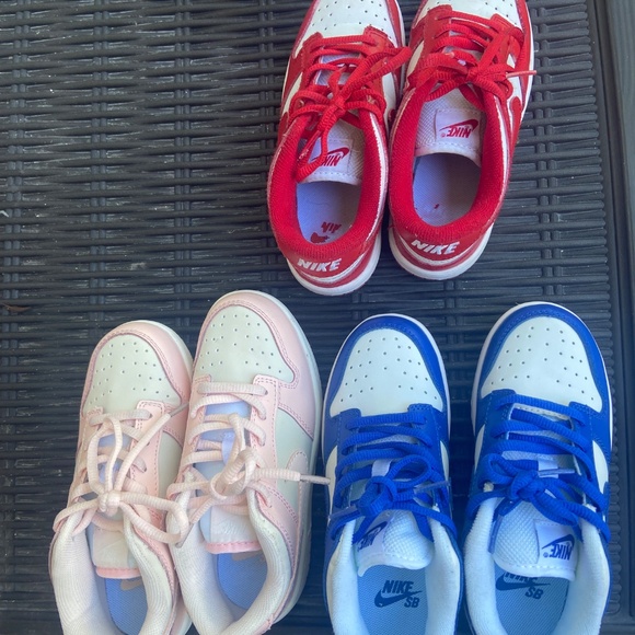 Used Kids Nike Dunks size 13C - Picture 2 of 2